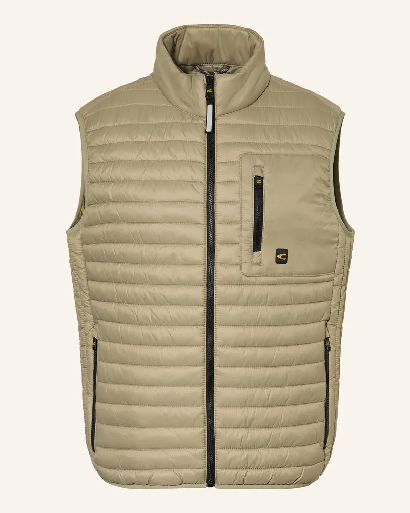 Camel Active Steppweste gruen Beige