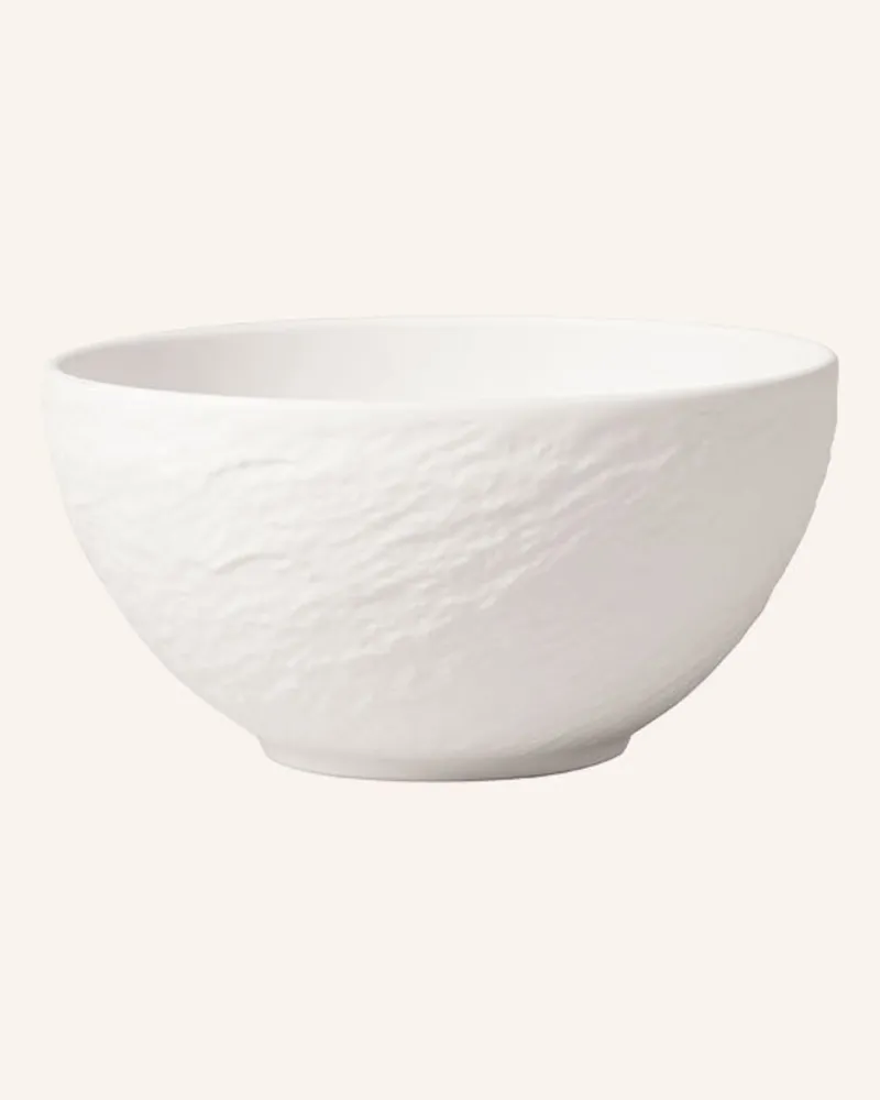 Villeroy & Boch Bol Manufacture Rock Blanc weiss Weiss