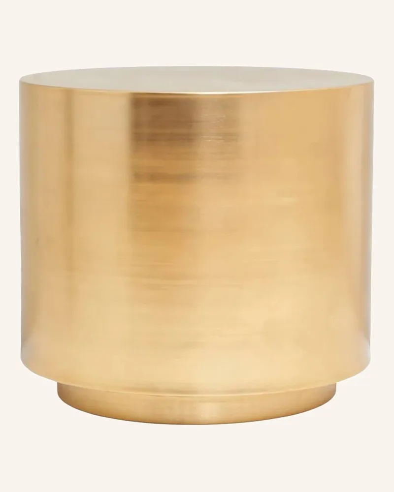 House Doctor Beistelltisch Step gelb Gold