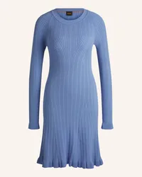 HUGO BOSS Gestricktes Kleid C_FURNER Regular Fit Blau