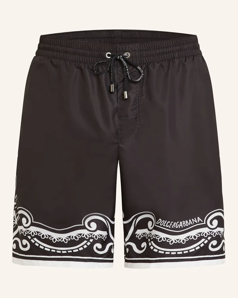 Dolce & Gabbana Badeshorts TELA Schwarz