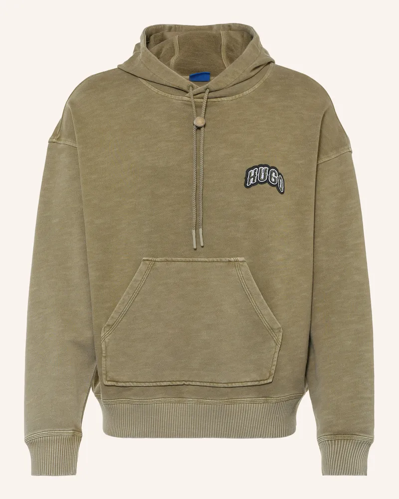 HUGO BOSS Hoodie Nucaroo gruen Oliv