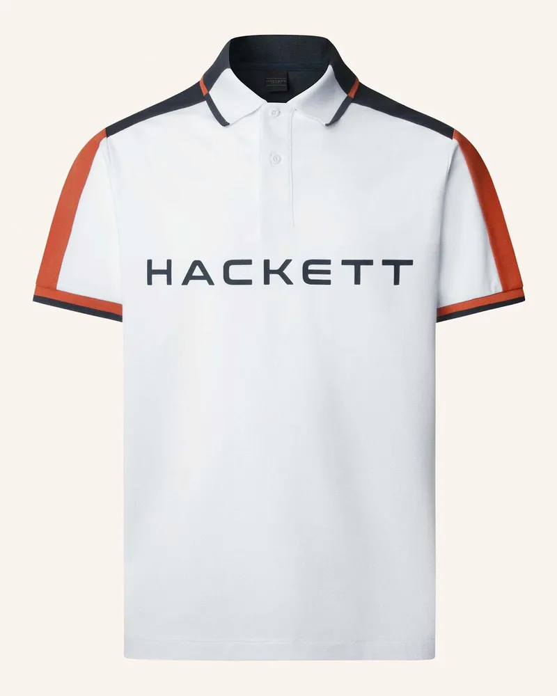 Hackett Poloshirt HS MULTI POLO SS Weiss