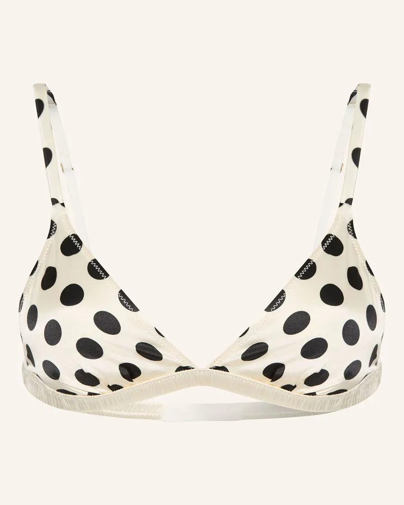 LOVE Stories Triangel-Bh Uma Mit Seide weiss Ecru