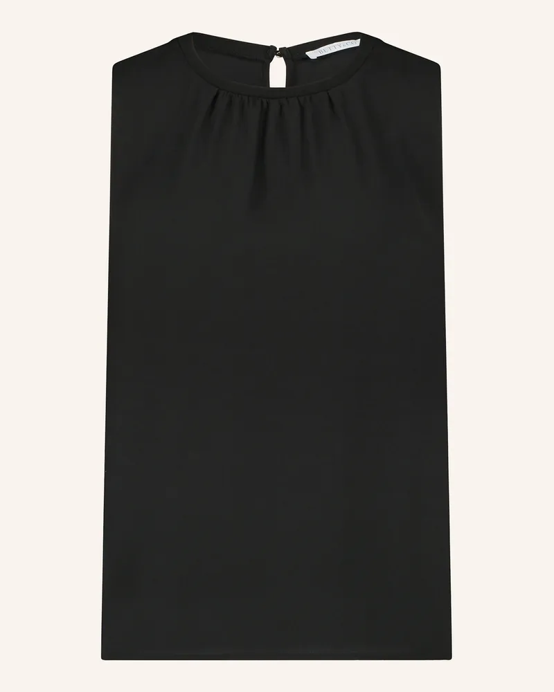 Betty Barclay Blusenshirt Mit Webbesatz schwarz Schwarz