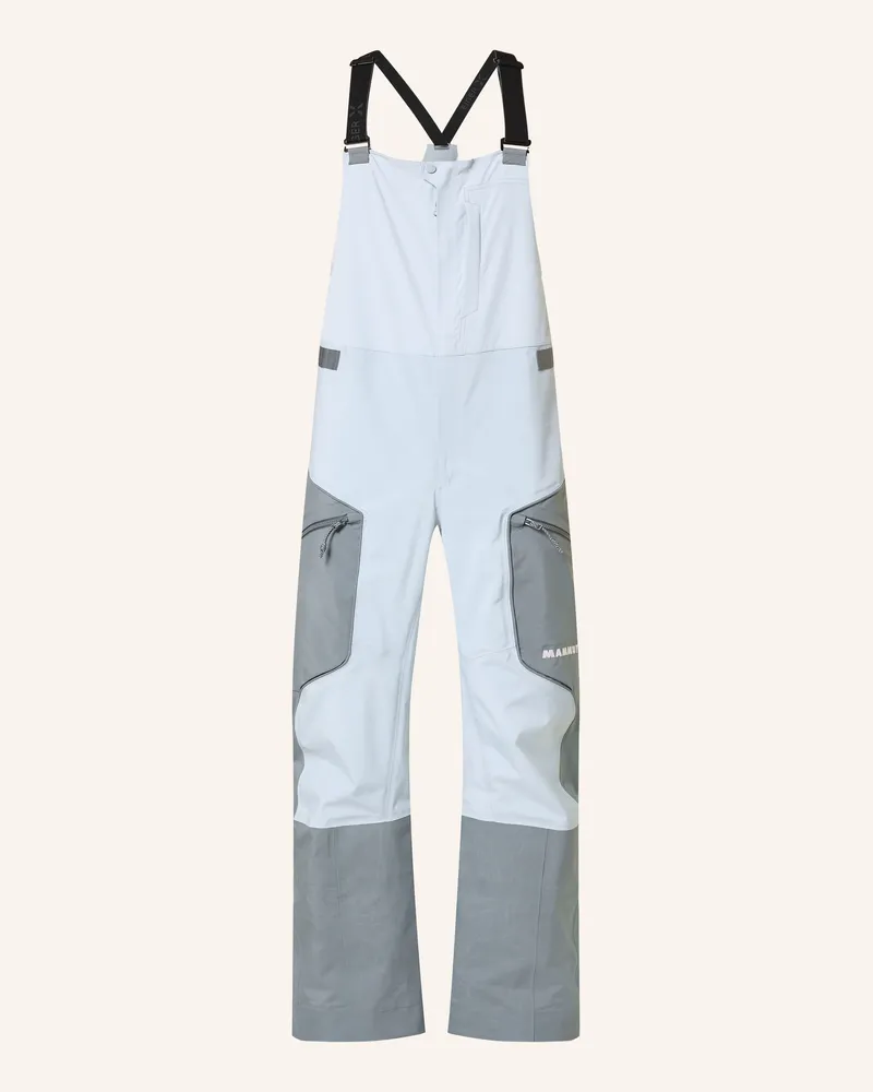 Mammut Hardshell-Skihose Eiger Free Pro Bib blau Hellblau