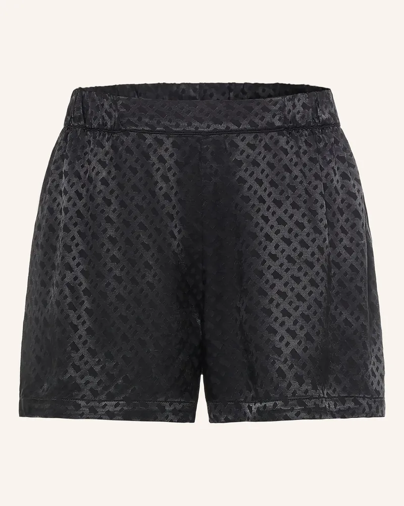 HUGO BOSS Schlafshorts Monogram schwarz Schwarz