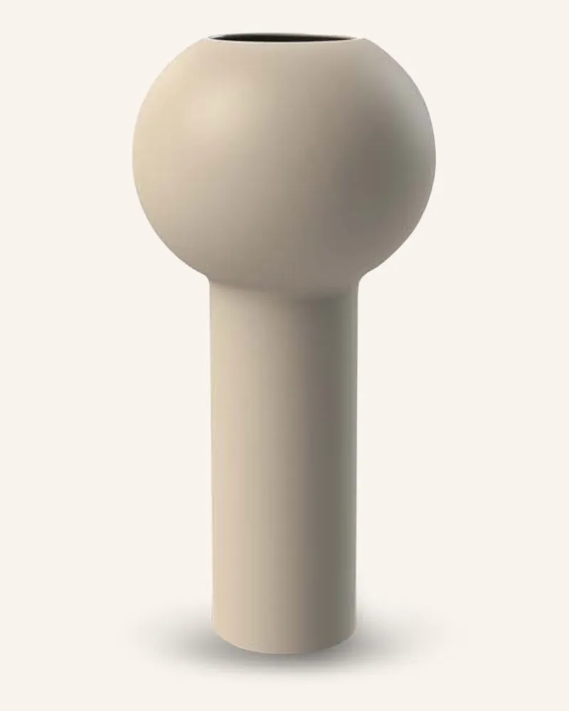 COOEE Design Vase Pillar beige Hellbraun