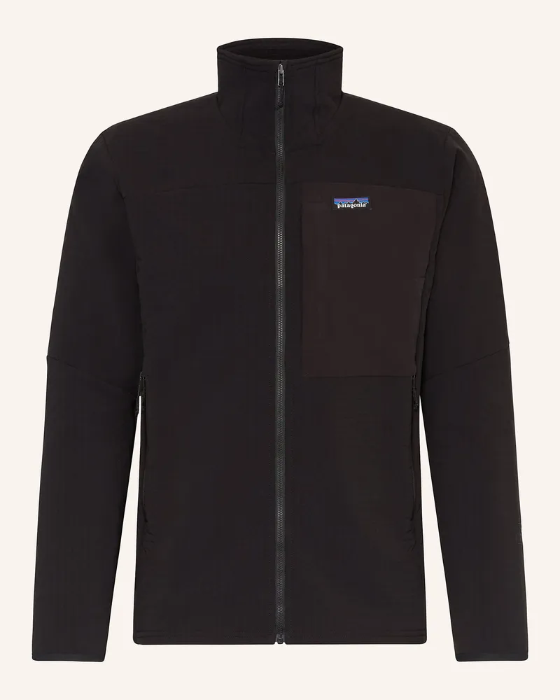 Patagonia Midlayer-Jacke Schwarz