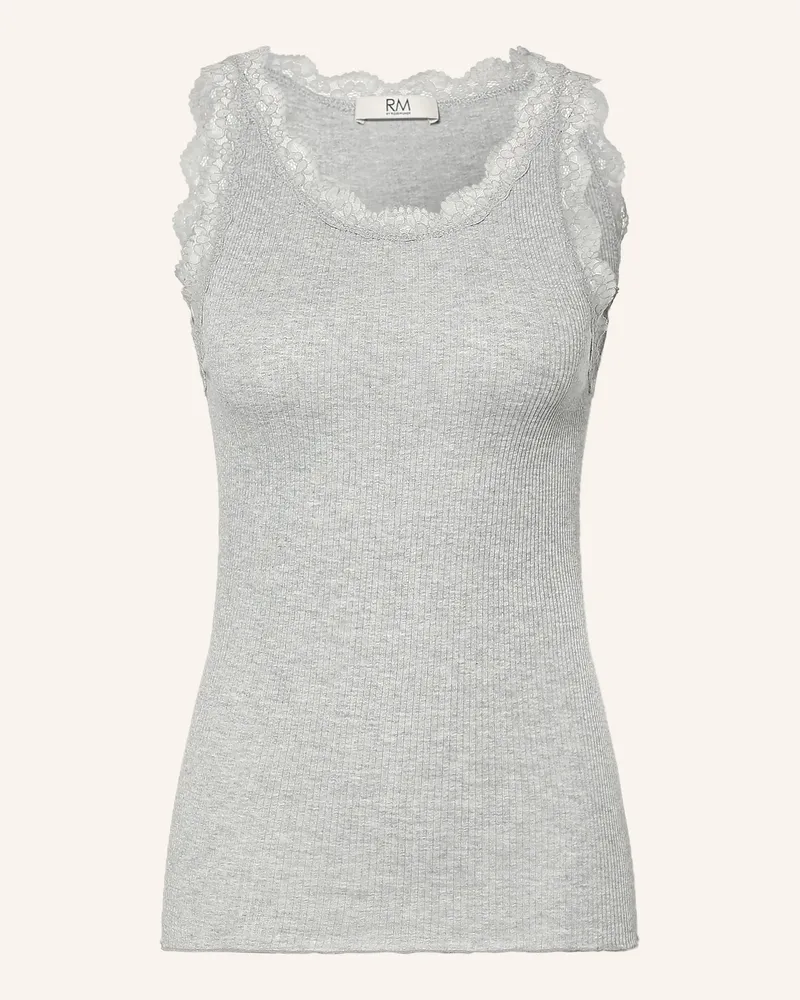 Rosemunde Top Rmwbalta Mit Spitze grau Grau
