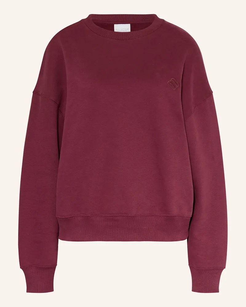 Rich&Royal Sweatshirt Dunkelrot