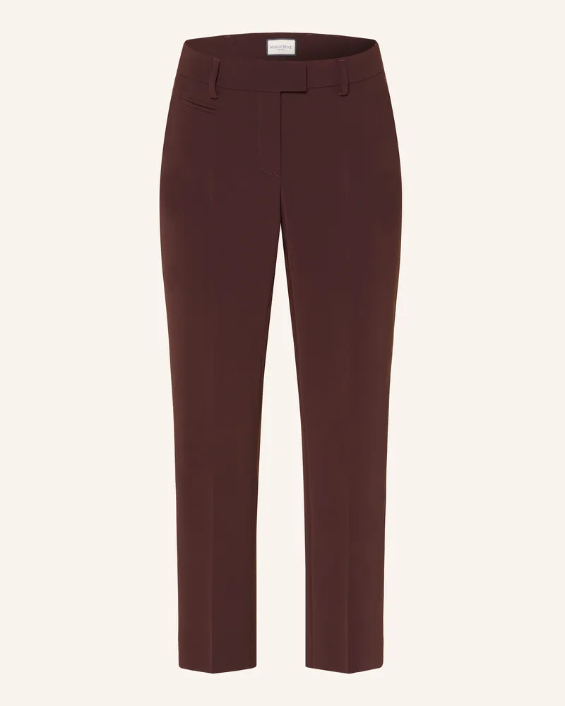 SEDUCTIVE  7/8-Hose MARY Dunkelrot