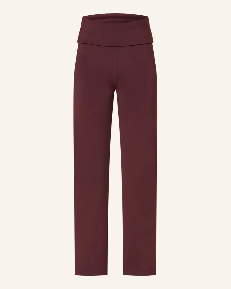 Nike Trainingshose DRI FIT ONE Dunkelrot