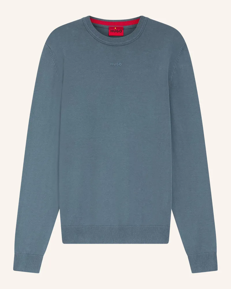 HUGO BOSS Pullover SAN CASSIUS Blau
