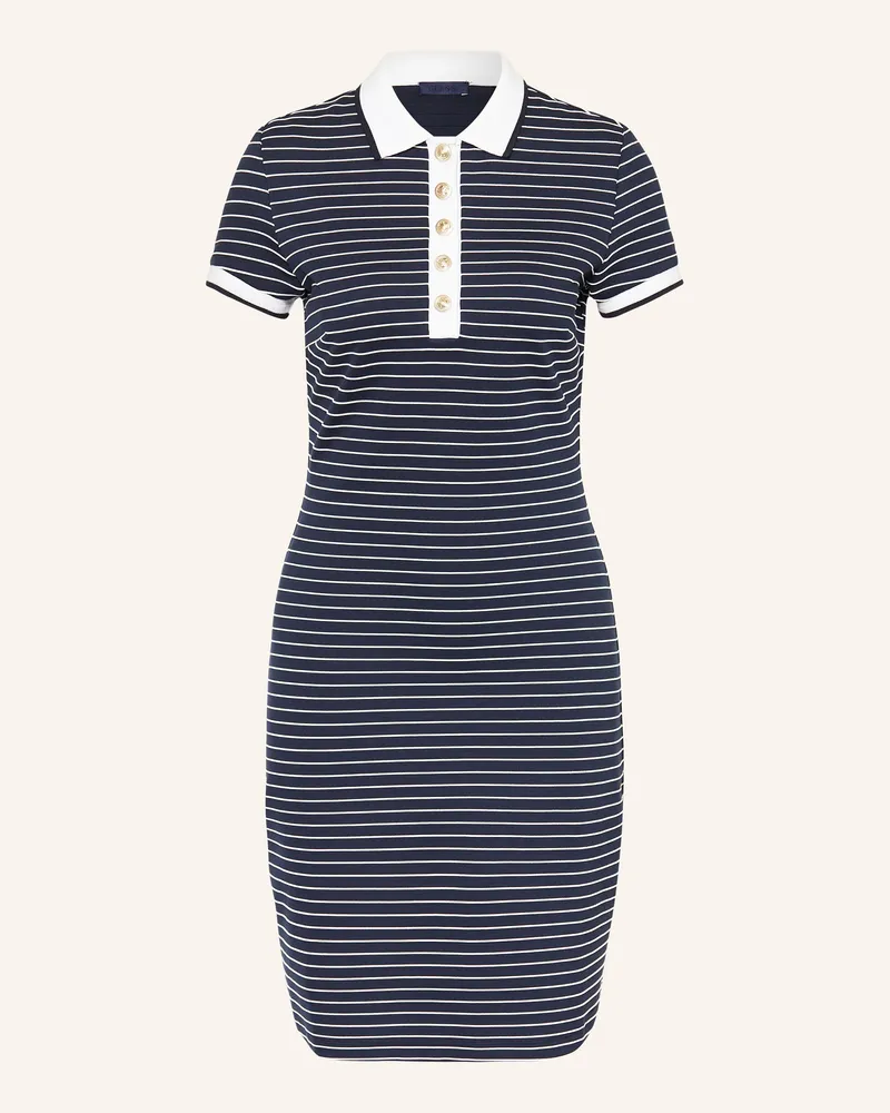 Guess Jersey-Polokleid Dunkelblau