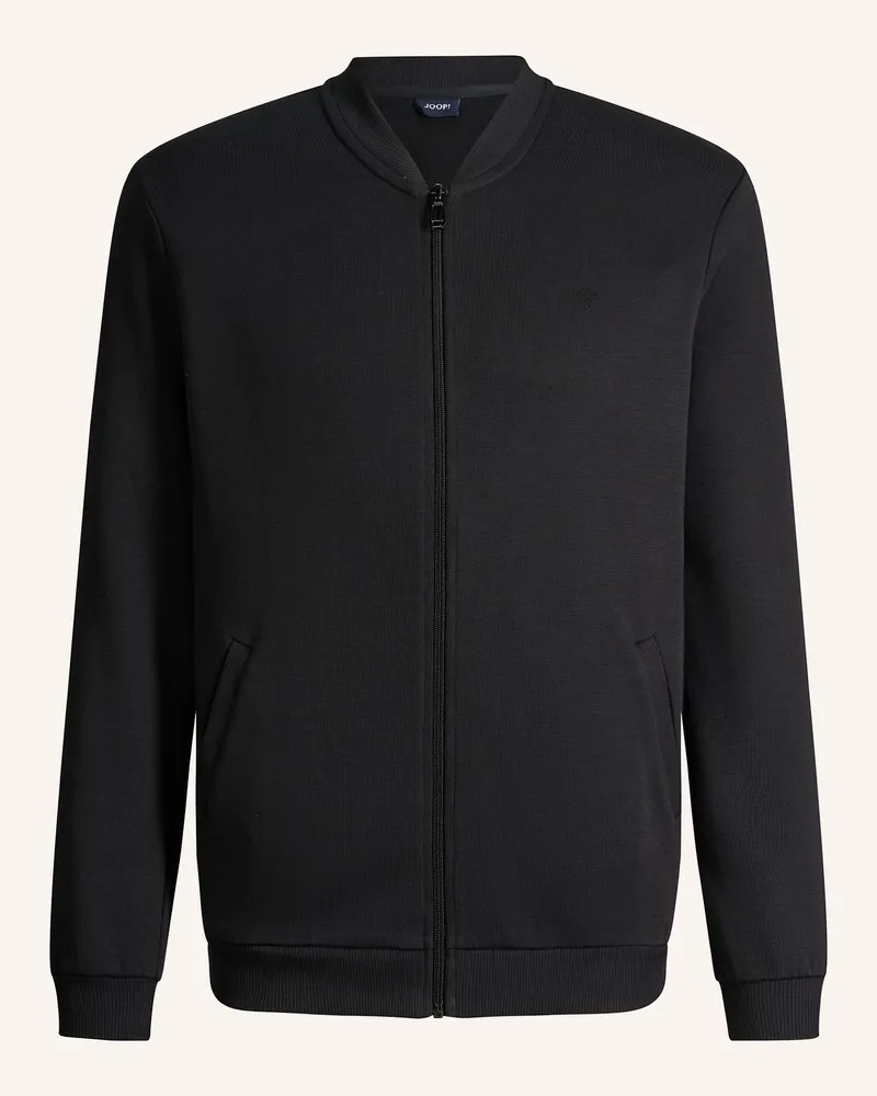 JOOP! Loungewear Sweatjacke schwarz Schwarz