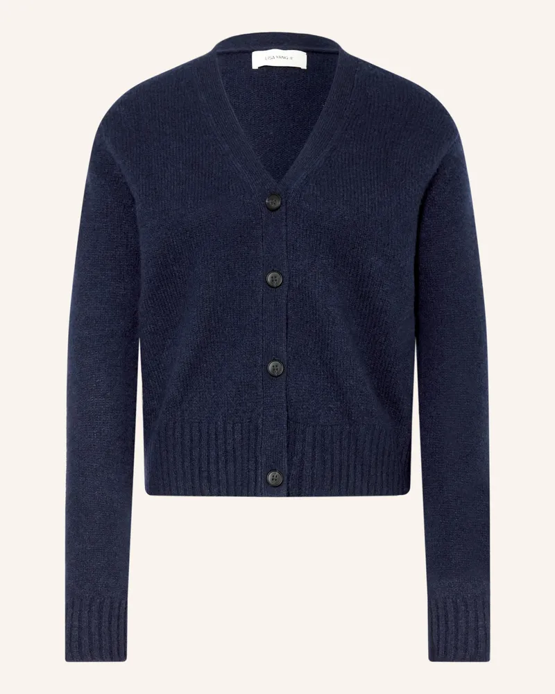 Lisa Yang Strickjacke Marionette Mit Cashmere blau Dunkelblau