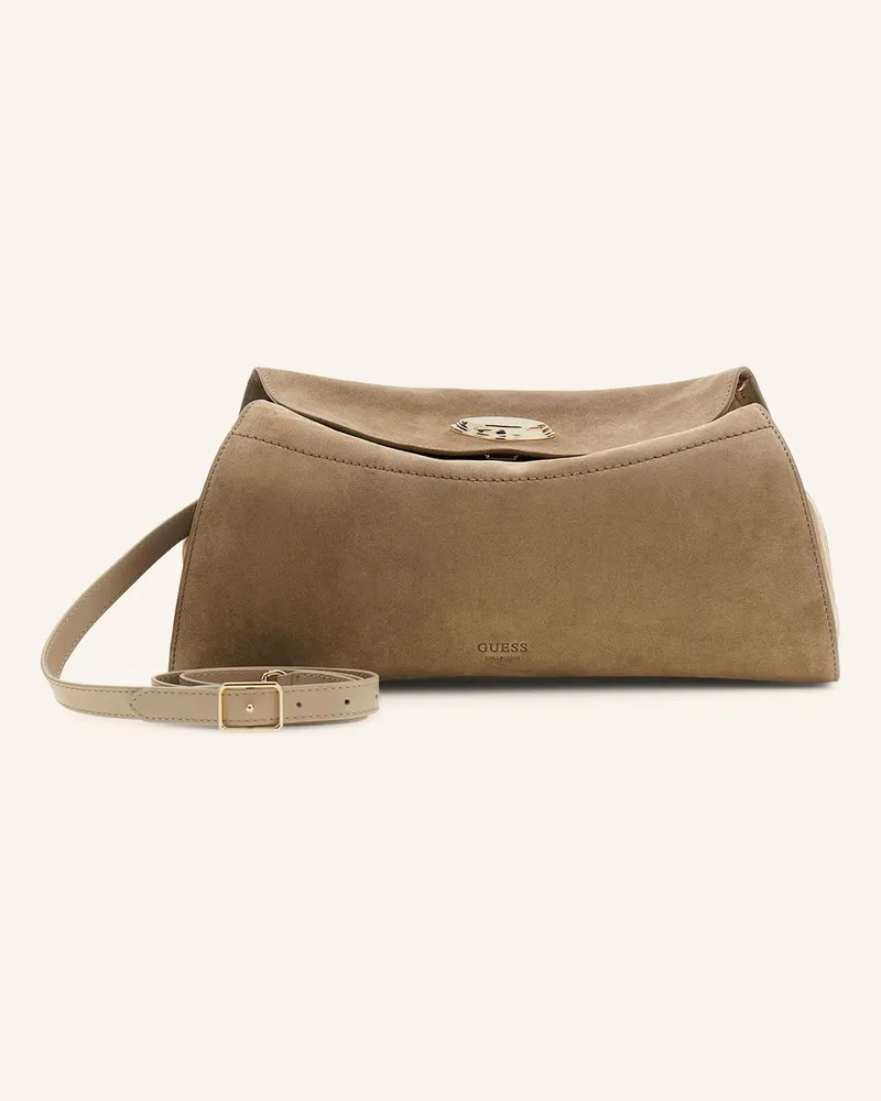 Guess Pouch Medium braun Taupe