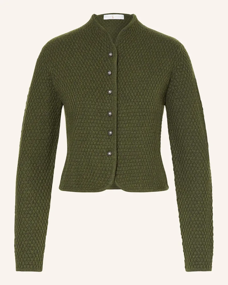 Johann & Johanna Strickjanker gruen Dunkelgrün