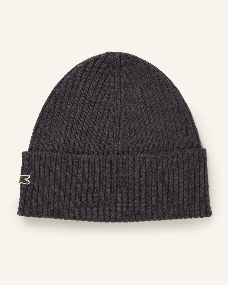 Lacoste Mütze Dunkelgrau
