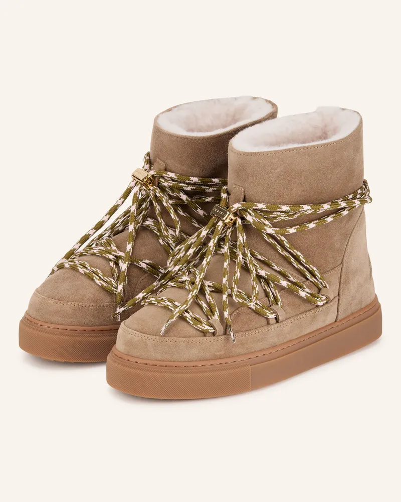 INUIKII Schnürboots beige Beige