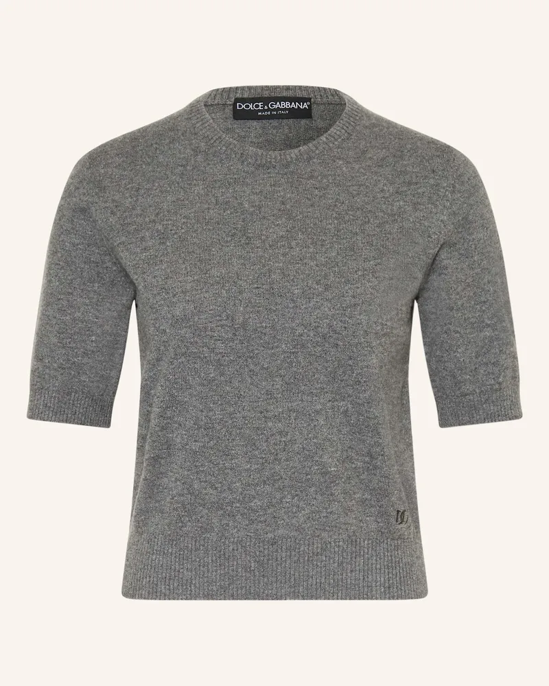 Dolce & Gabbana Strickshirt aus Cashmere Grau