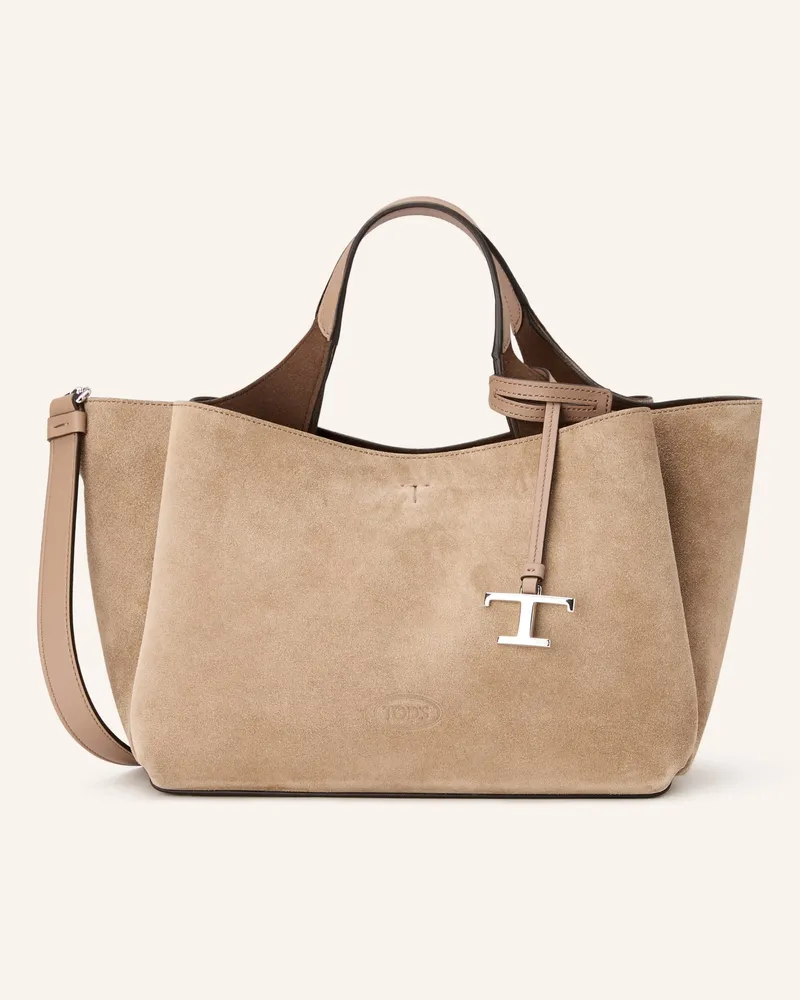 TOD'S Handtasche Apa braun Hellbraun