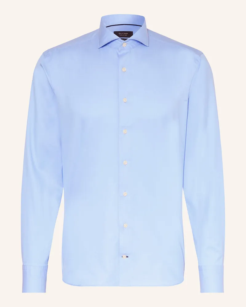 Olymp Hemd Casual Tailored Fit blau Hellblau