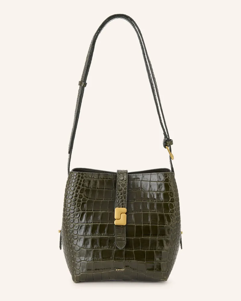 Soeur Schultertasche Bello Mini gruen Oliv