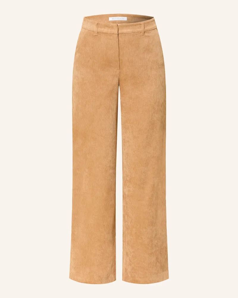 Betty Barclay Marlenehose aus Cord Camel