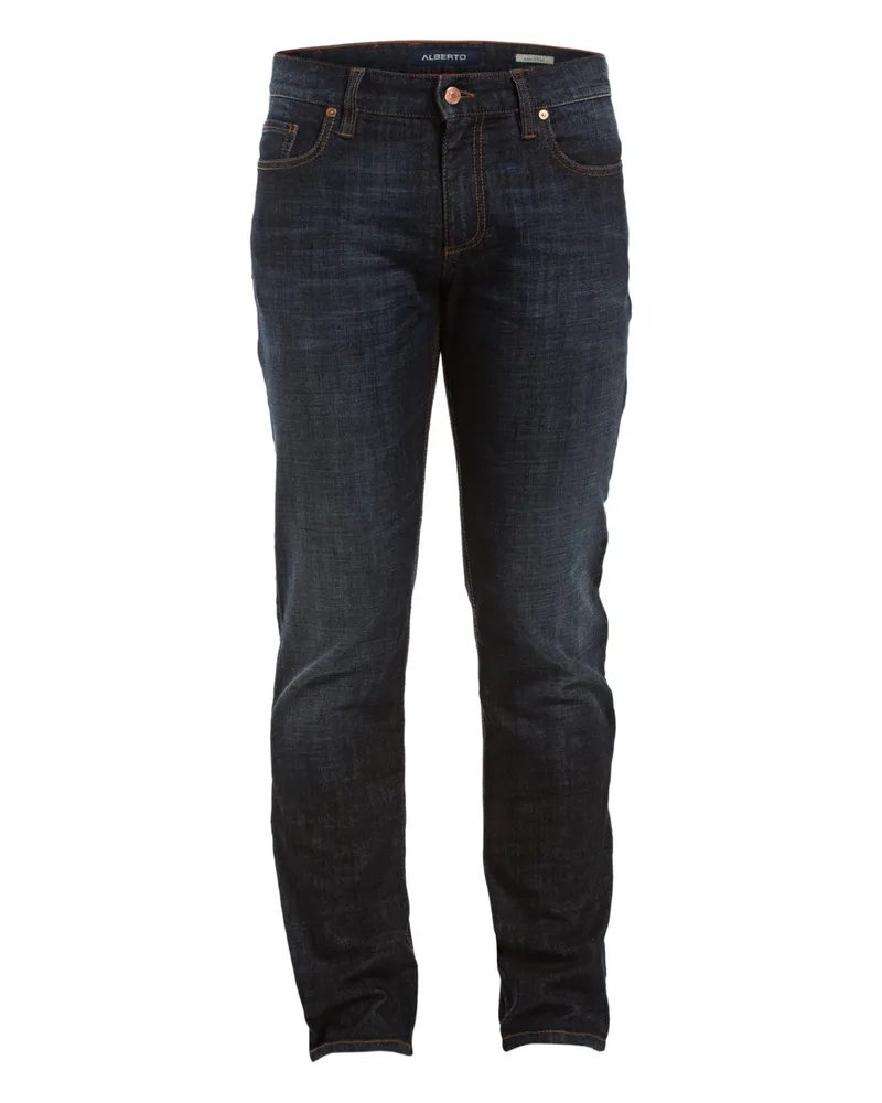 Alberto Jeans Pipe Regular Slim Fit blau 891