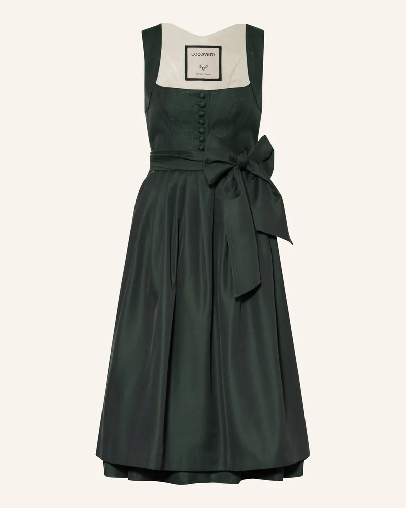 CocoVero Dirndl HEDI Dunkelgrün