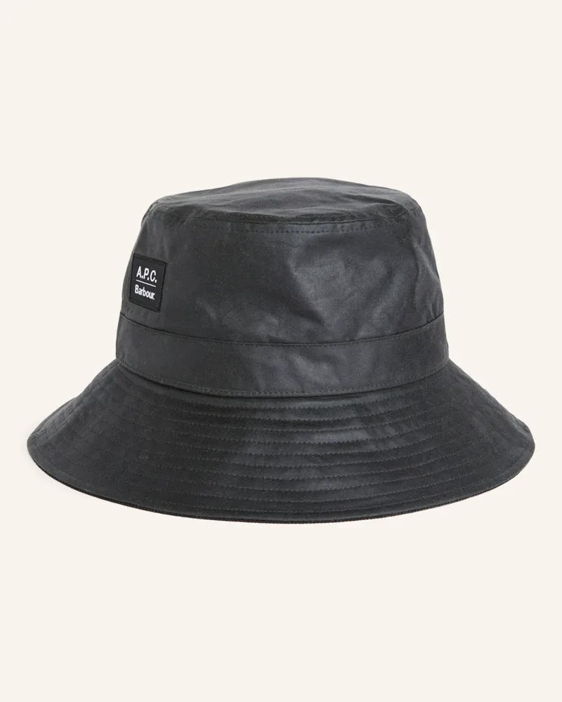Barbour Bucket-Hat gruen Schwarz