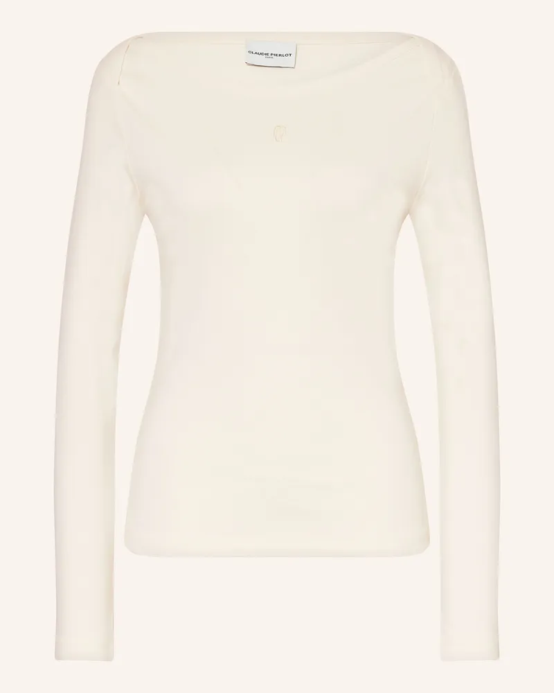 Claudie Pierlot Longsleeve weiss Ecru