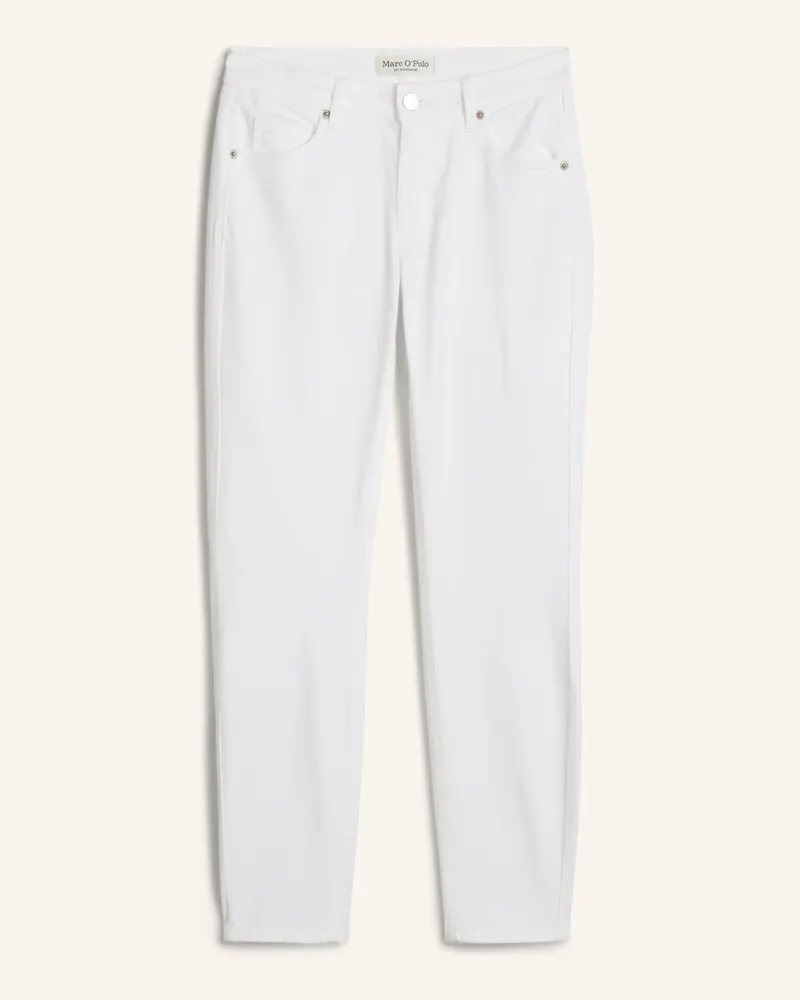 Marc O'Polo Slim Fit Jeans weiss Weiss