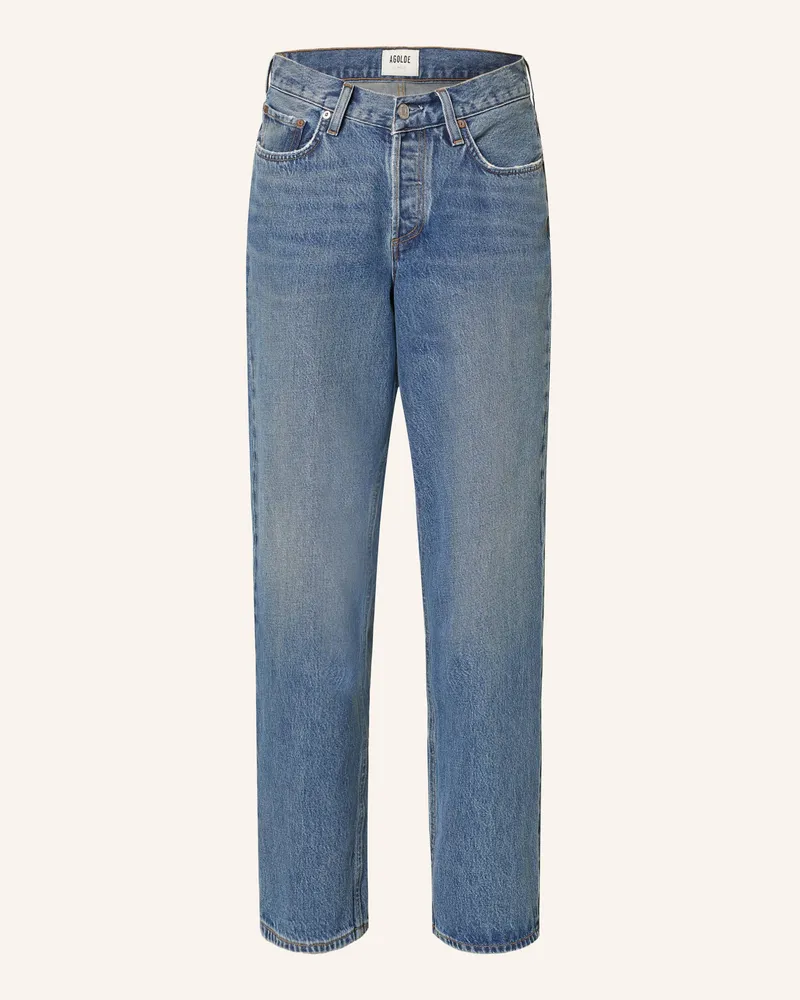 AGOLDE Jeans V-Waist Baggy blau Cascade