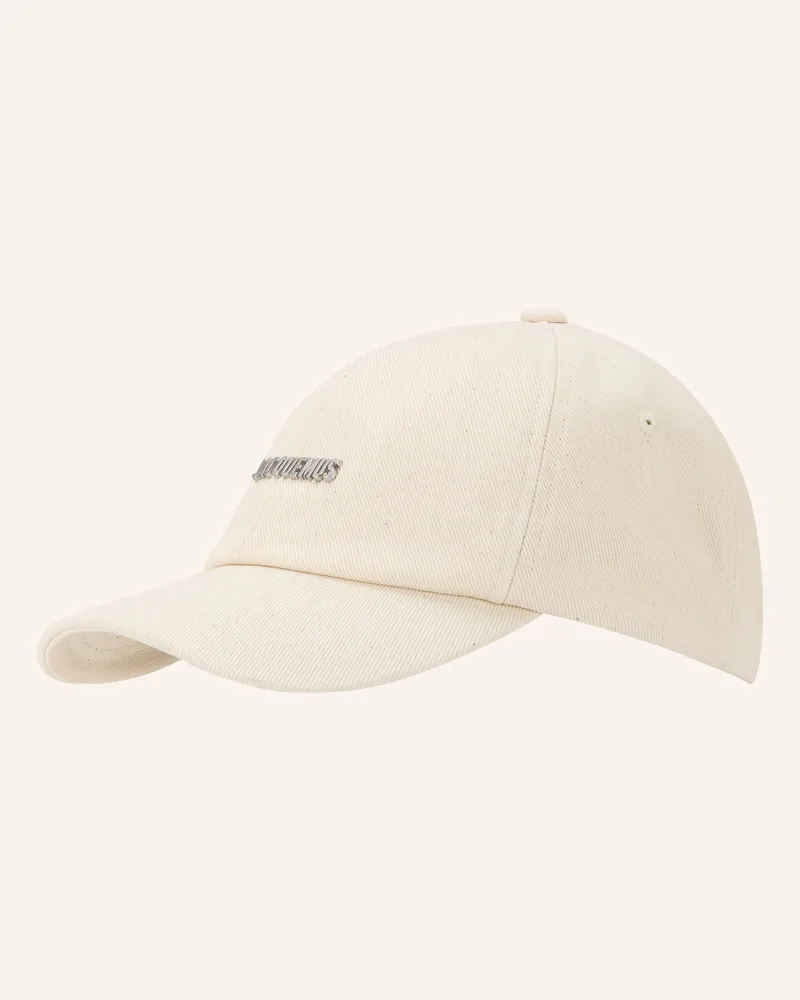 Jacquemus Cap LA CASQUETTE GADJO Ecru