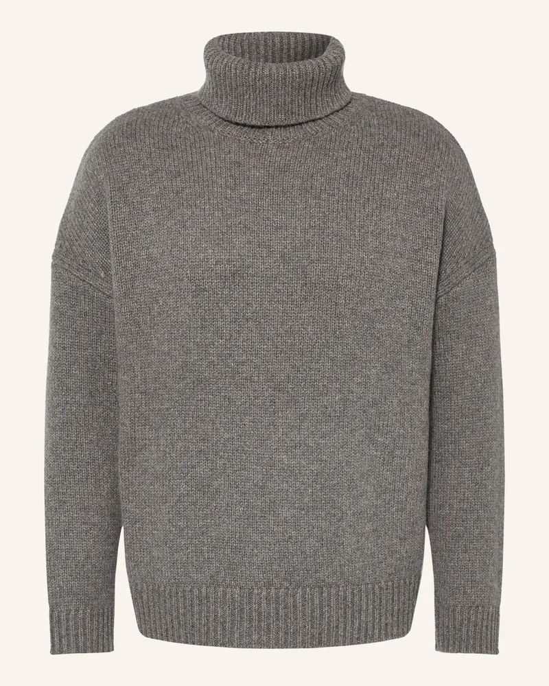 paul Rollkragenpullover grau Dunkelgrau