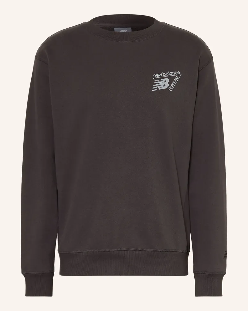 New Balance Sweatshirt schwarz Schwarz