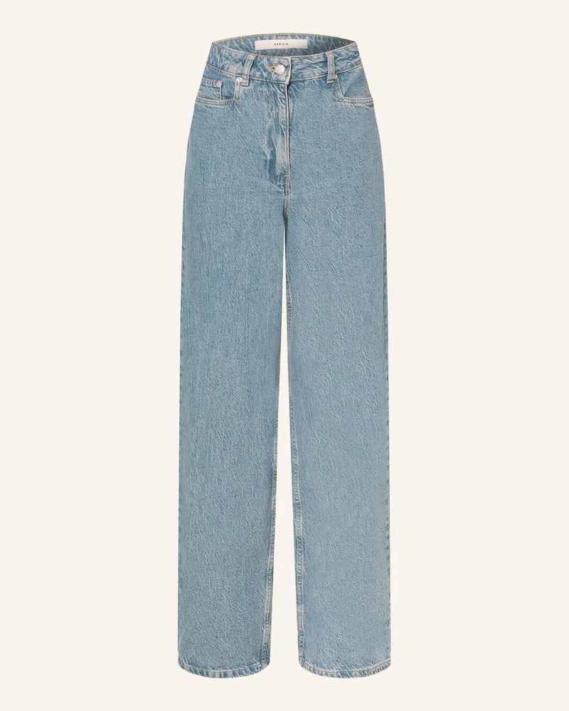 REMAIN Wide Leg Jeans Cocoon blau 317