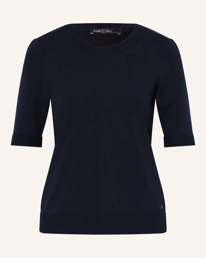 Marc Cain Strickshirt blau Dunkelblau