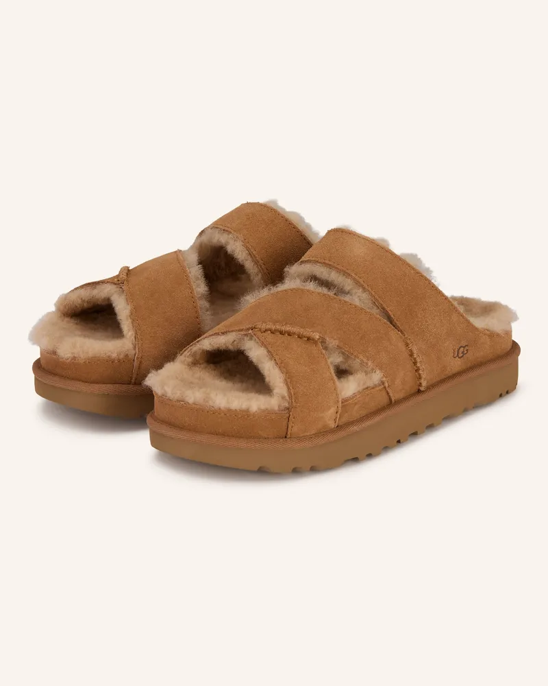 UGG Pantoletten braun Camel