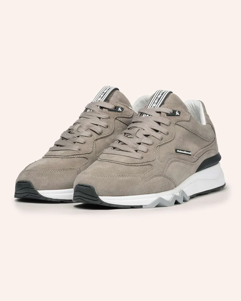 Floris van Bommel Sneaker De Zager 10 braun Hellbraun