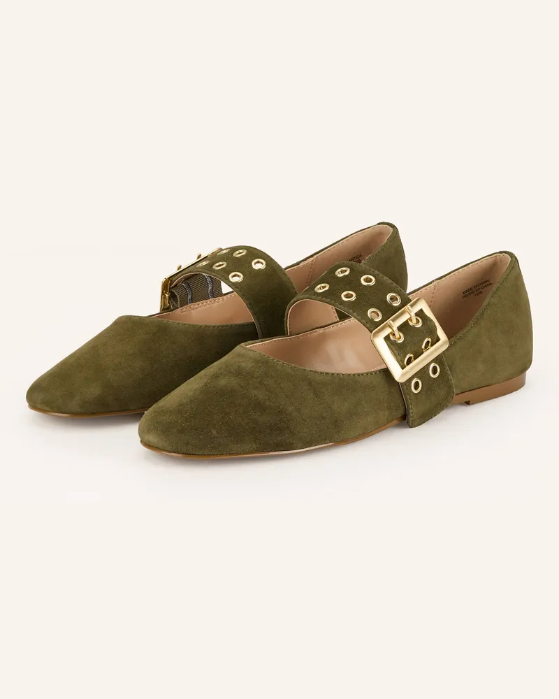 Steve Madden Mary-Jane-Ballerinas ATLANTICA Oliv