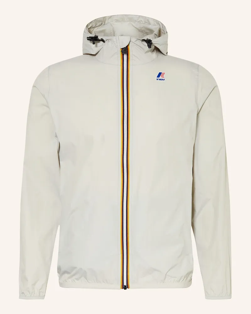 K-Way Regenjacke CLAUDE Hellgrau