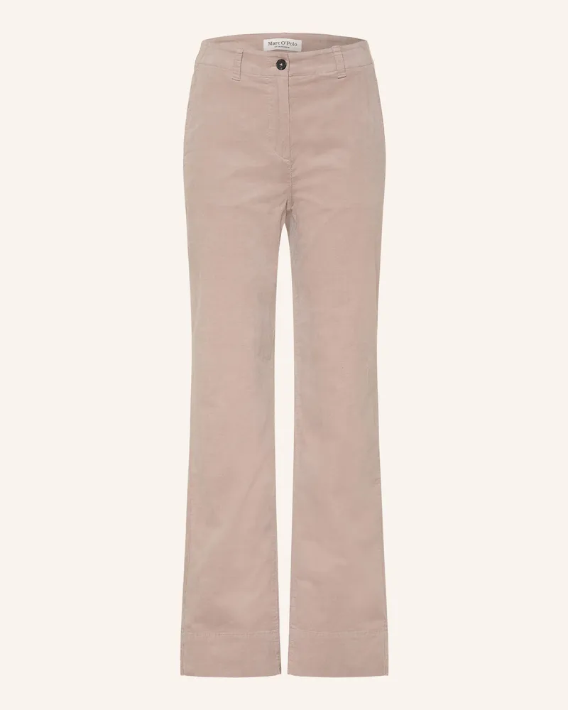 Marc O'Polo Marlenehose Lande Aus Cord beige Beige