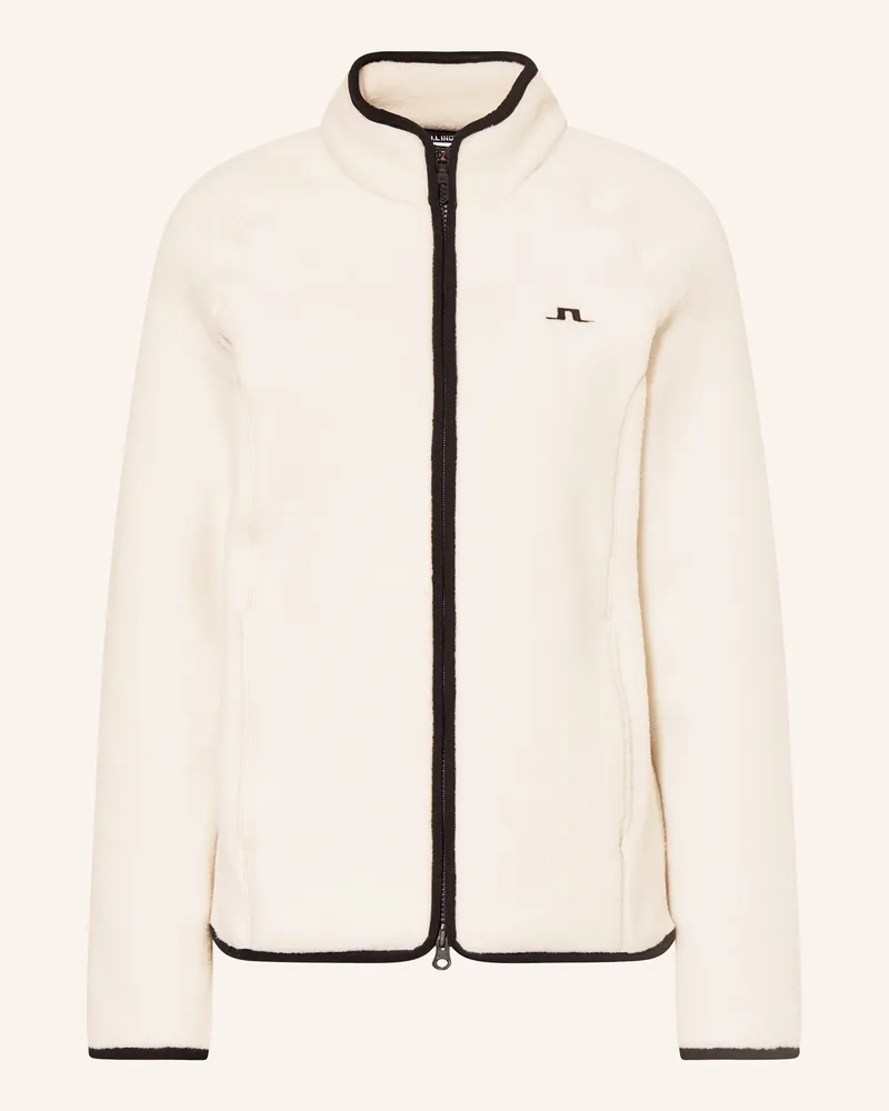 J.Lindeberg Fleecejacke beige Creme