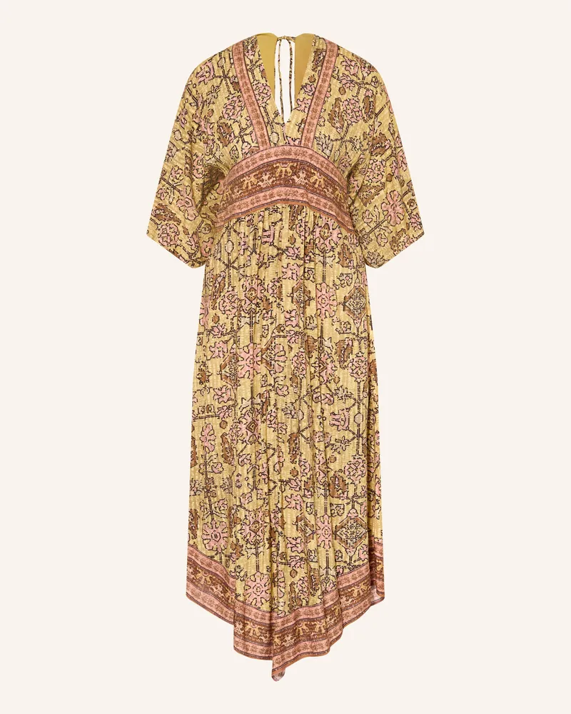 ba&sh Kleid Pipa Mit 3/4-Arm gelb Gelb