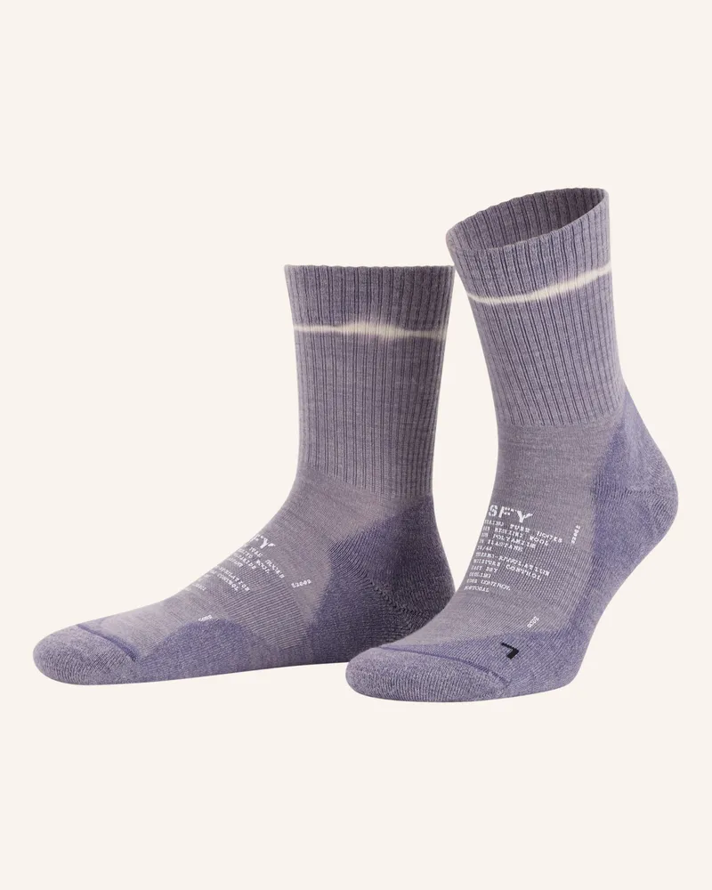 Satisfy Laufsocken Merino Nylon Tube Socks lila Helllila