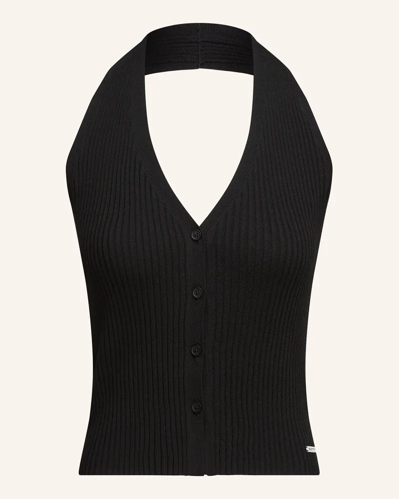 Karl Lagerfeld Top schwarz Schwarz
